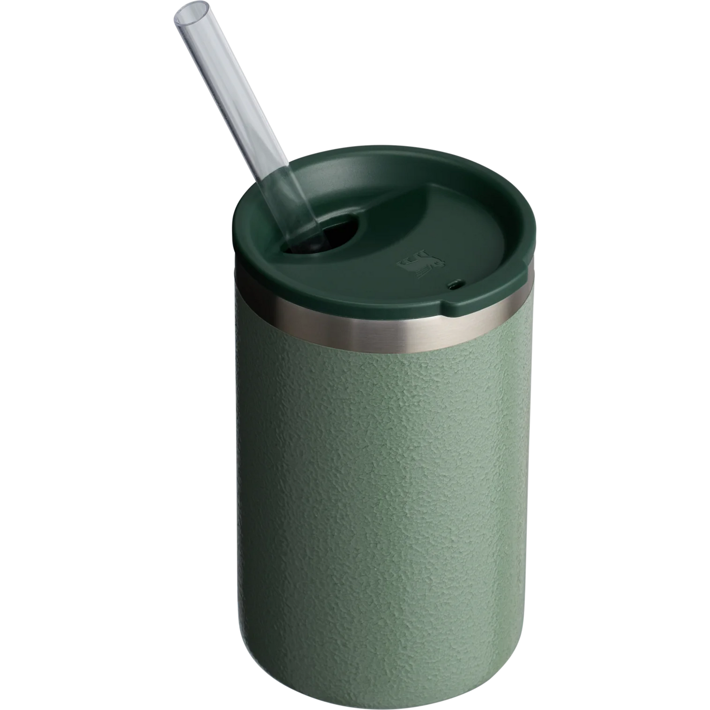 Can Cooler - Hammertone Green - 10oz - Back - Stanley