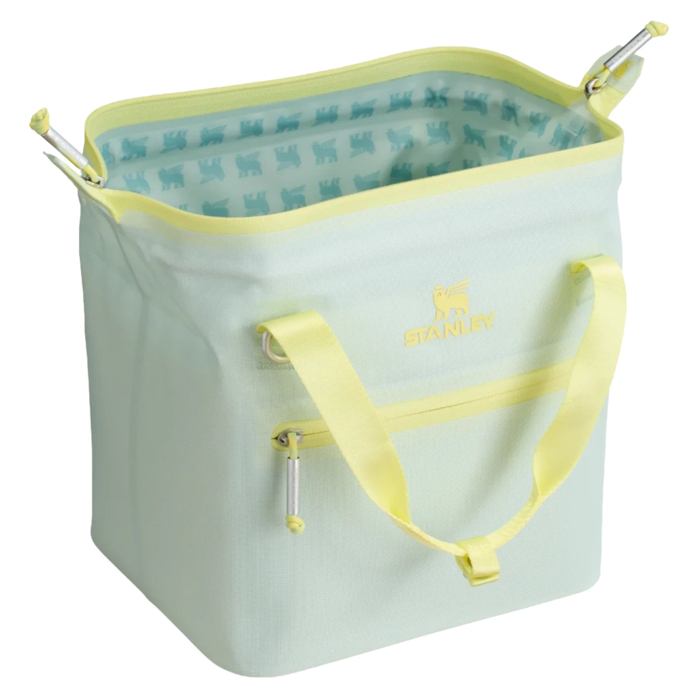 Julienne Mini Cooler  - 7.2QT - Mist - Front open - Stanley