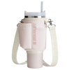 Companion Sling - 40oz - Rose Quartz - Front - Stanley