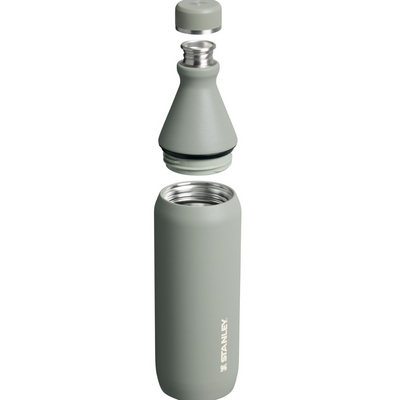 All day - Sage Grey VRT - 20oz - Front & Lid- Stanley