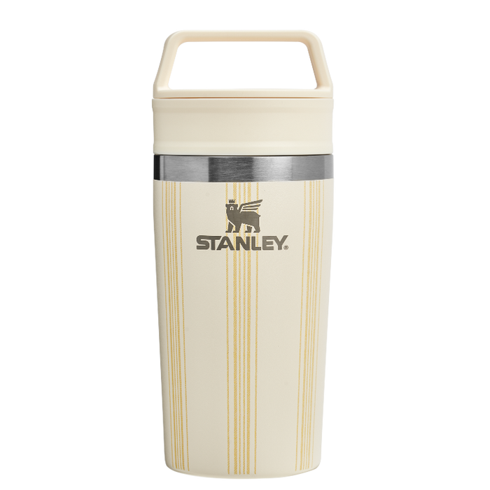 Café-To-Go Mug | 12 oz - Cream picnic stripe - Stanley AU