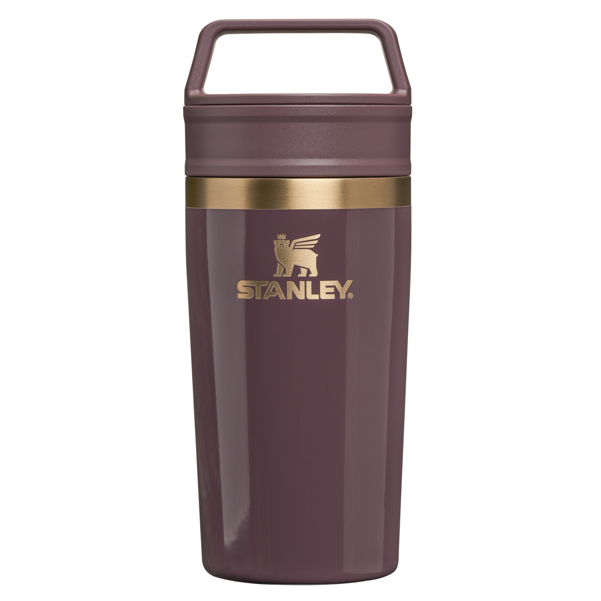 Stanley 1913 The Café-To-Go Travel Mug 12 oz Spring Reset Collection in Fig Gloss | Front View