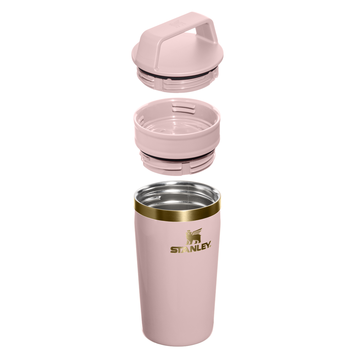 Stanley 1913 The Café-To-Go Travel Mug 12 oz Spring Reset Collection in Blossom Gloss | Cross Section View