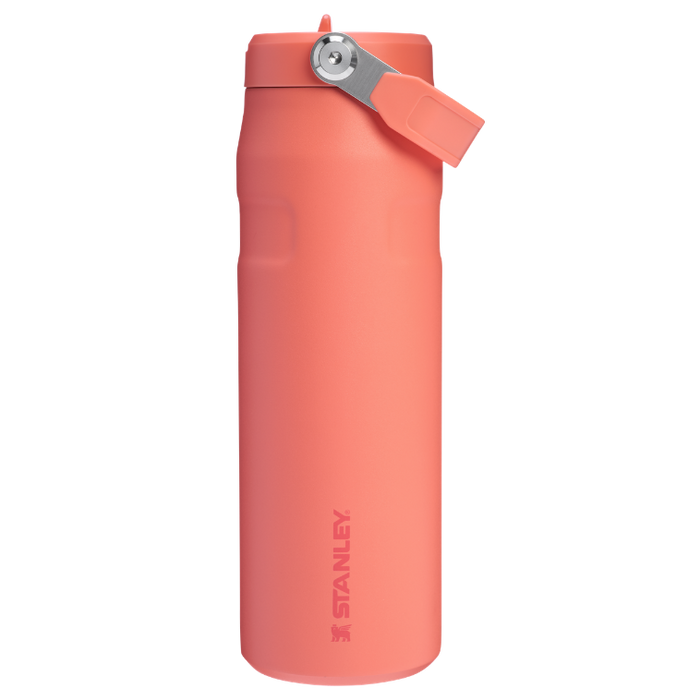 Stanley 1913 The IceFlow™ Bottle with Flip Straw Lid 24 OZ in Pucker Peach | Lid View