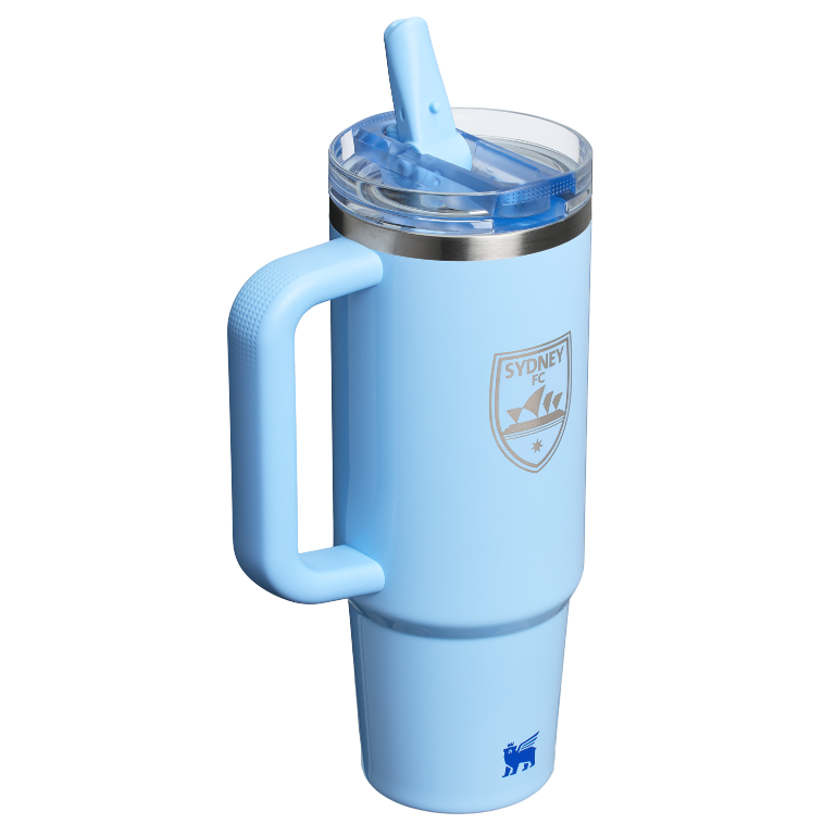 Stanley 1913 Stanley 1913 x Sydney FC Quencher® ProTour Flip Straw Tumbler in Cornflower Gloss | View 1