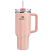 Quencher H2.0 FlowState Tumbler | 40 OZ - Peach Rose Picnic Stripe - Stanley AU