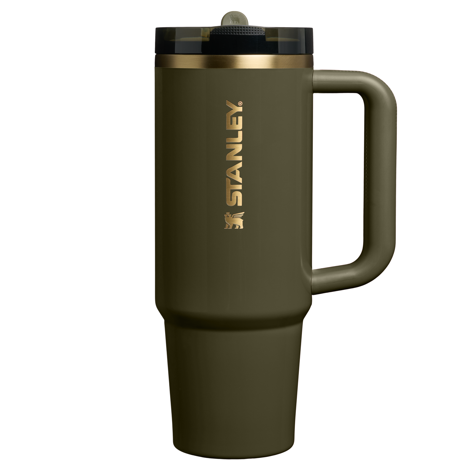 Stanley 1913 The Quencher® ProTour Tumbler 30oz Spring Reset Collection in Peat Moss Gloss | Front View