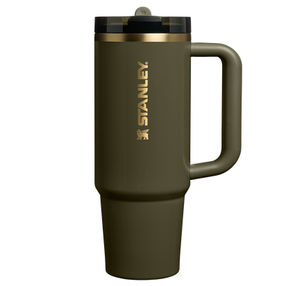 Stanley 1913 The Quencher® ProTour Tumbler 30oz Spring Reset Collection in Peat Moss Gloss | Front View