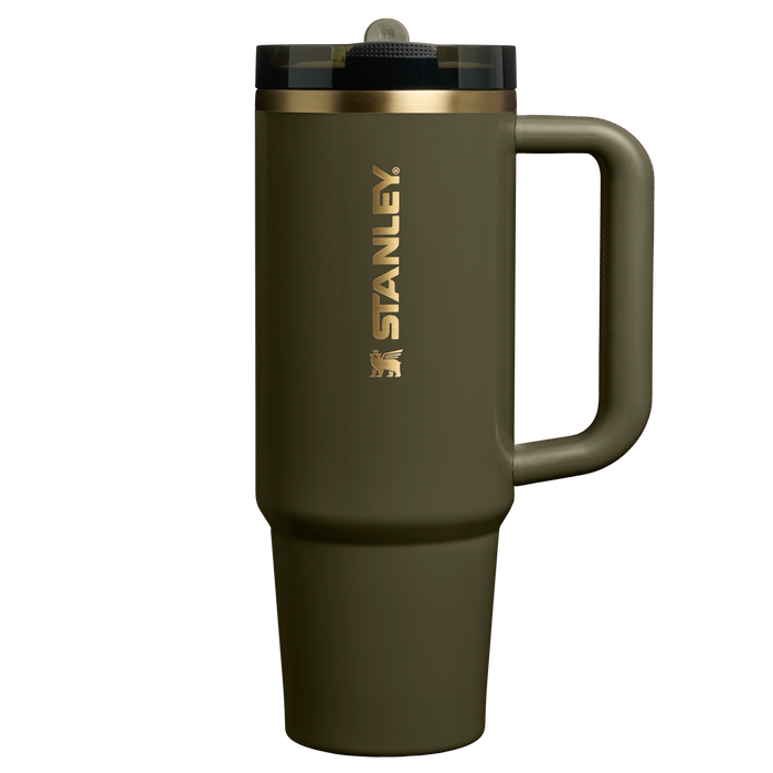 Stanley 1913 The Quencher® ProTour Tumbler 30oz Spring Reset Collection in Peat Moss Gloss | Front View