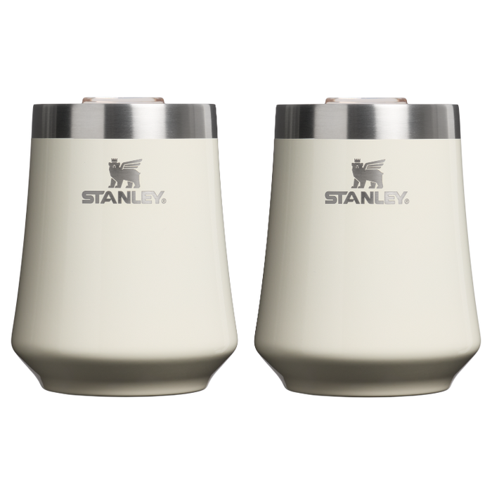 The Reserve Wine Tumbler Gift Set | 11 OZ (2-pack) - Cream Gloss - Stanley AU