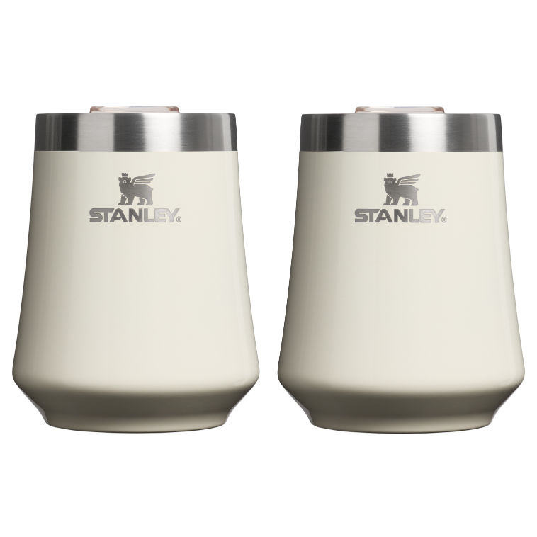 The Reserve Wine Tumbler Gift Set | 11 OZ (2-pack) - Cream Gloss - Stanley AU