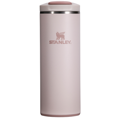 Stanley 1913 The Transit Flip Top Mug 12 OZ in Rose Quartz | Front View