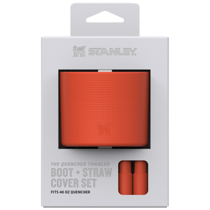 Stanley 1913 Stanley Quencher Boot & Straw Cover Set 40 OZ in Tigerlily