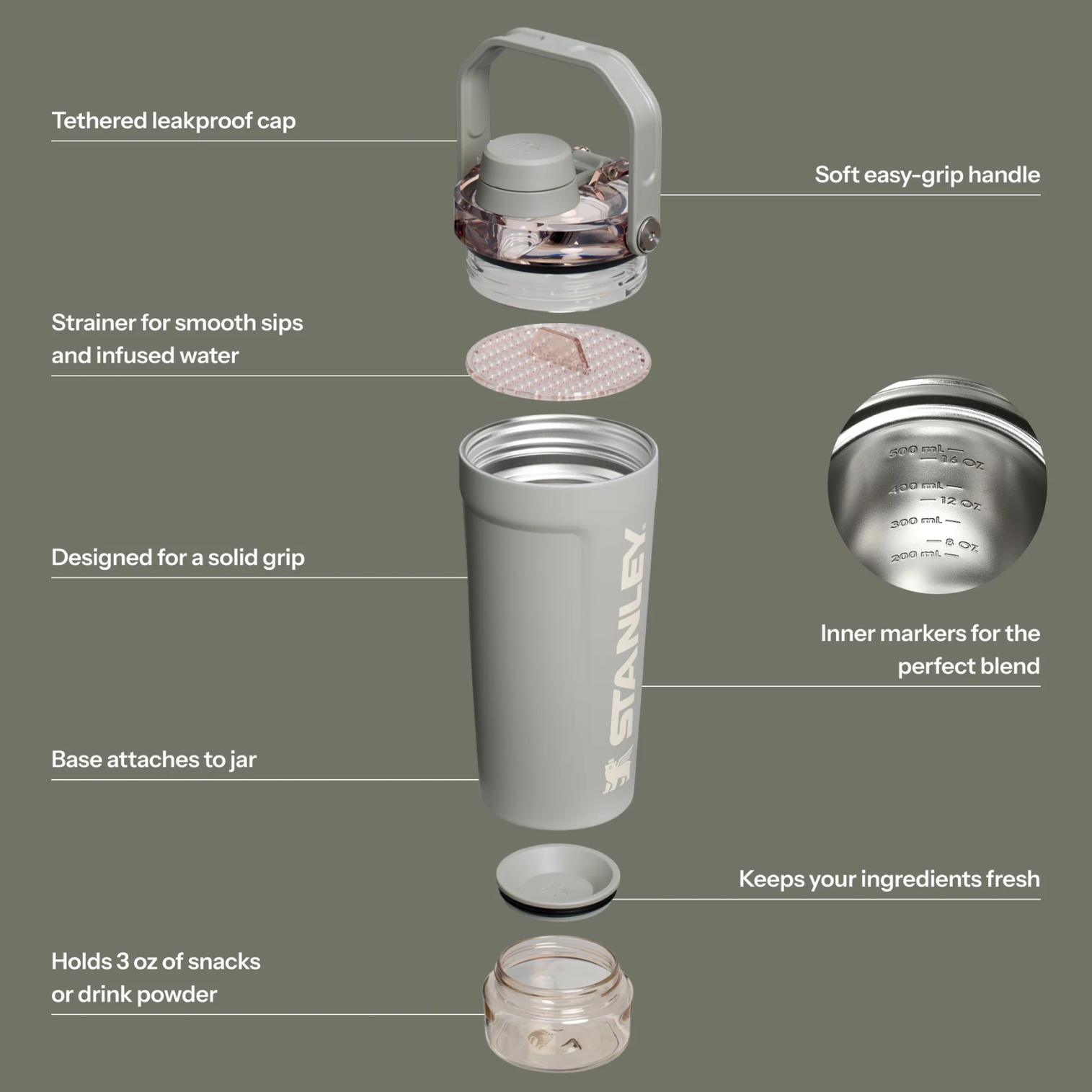 The Activate Shaker Bottle | 20 OZ