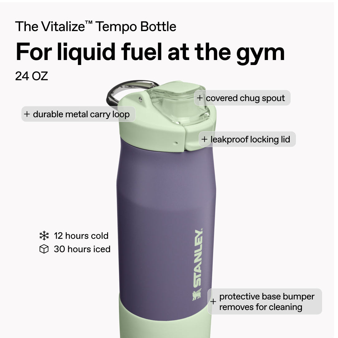 Stanley 1913 The Vitalize™ Tempo Bottle 24 OZ in Purple Umbra