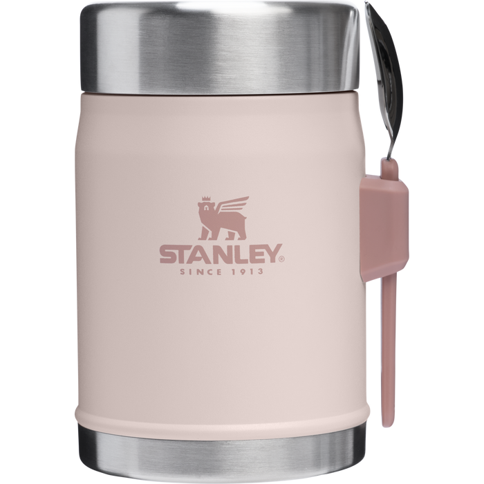 Stanley 1913 Classic Legendary Food Jar + Spork 14 OZ in Rose Quartz