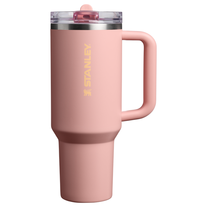 Stanley 1913 The Quencher ProTour Flip Straw Tumbler 40 OZ in Peach Rose | Front View