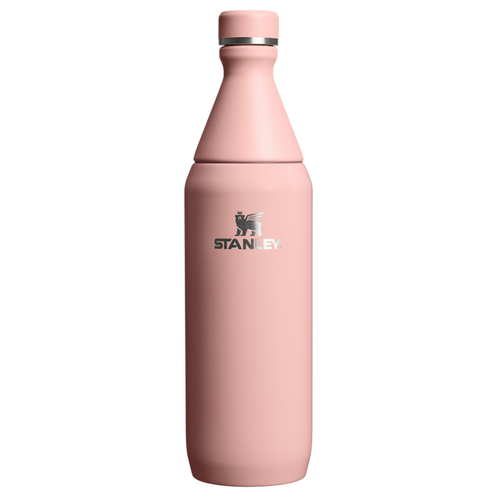 Stanley 1913 The All Day Slim Bottle 20 OZ in Peach Rose Gloss | Front View
