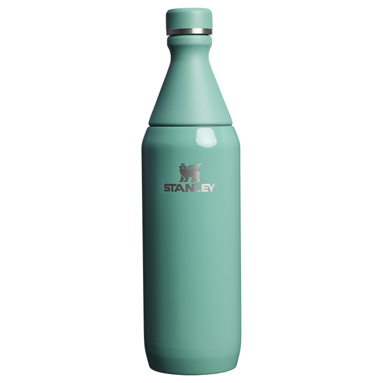 Stanley 1913 The All Day Slim Bottle 20 OZ in Spring Green | Front View