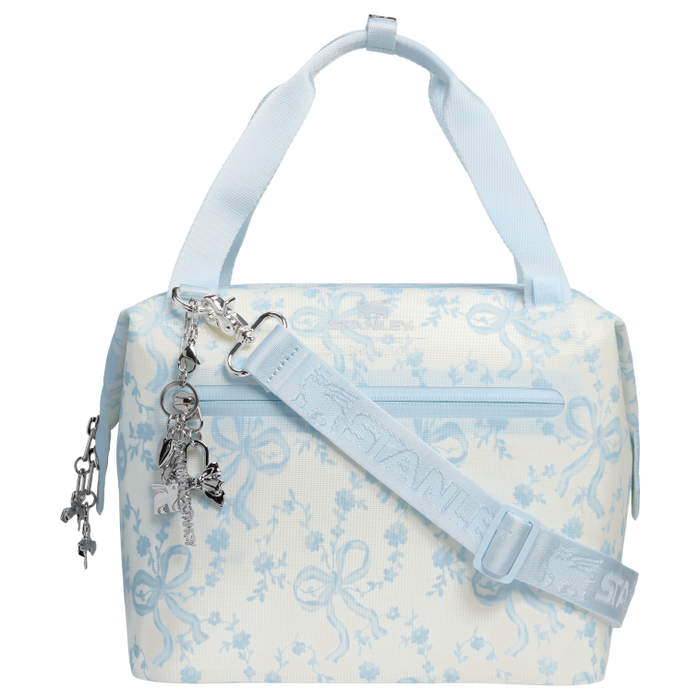 Stanley 1913 x LoveShackFancy The All Day Julienne Mini Cooler | 7.4 QT - Coquette Bow - Winter Ice - Stanley AU