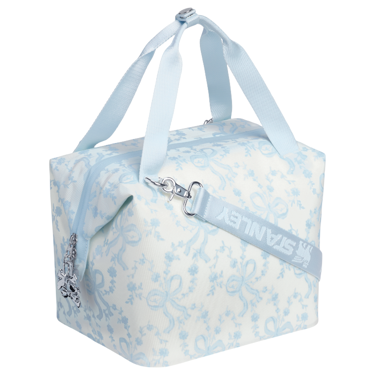 Stanley 1913 Stanley 1913 x LoveShackFancy The All Day Julienne Mini Cooler  7.4 QT in Coquette Bow – Winter Ice