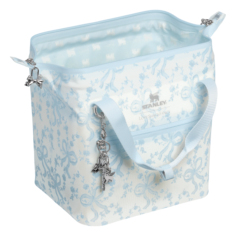 Stanley 1913 Stanley 1913 x LoveShackFancy The All Day Julienne Mini Cooler  7.4 QT in Coquette Bow – Winter Ice
