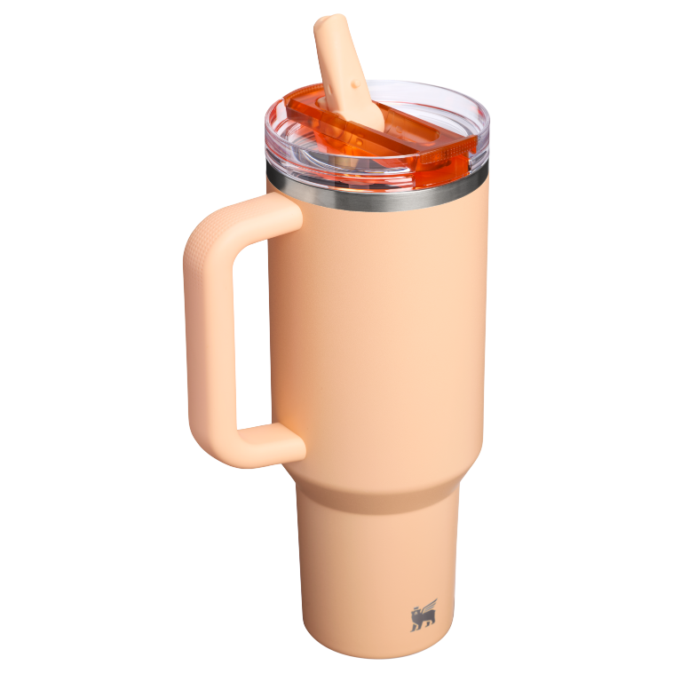 Stanley 1913 The Quencher ProTour Flip Straw Tumbler 40 OZ in Orange Sherbet | View 2