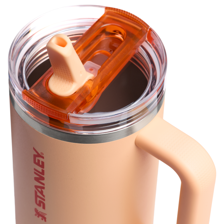 Stanley 1913 The Quencher ProTour Flip Straw Tumbler 40 OZ in Orange Sherbet | View 3