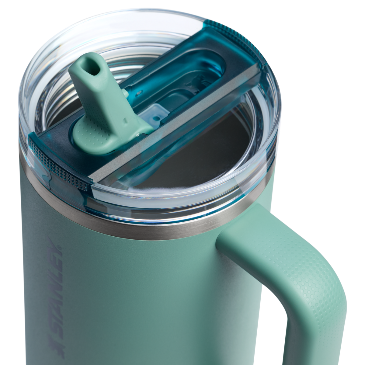 Stanley 1913 The Quencher ProTour Flip Straw Tumbler 40 OZ in Spring Green | Front View