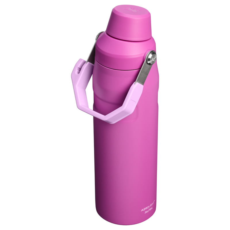 Stanley 1913 IceFlow™ Bottle with Fast Flow Lid 24 OZ in Dark Blossom | Back View