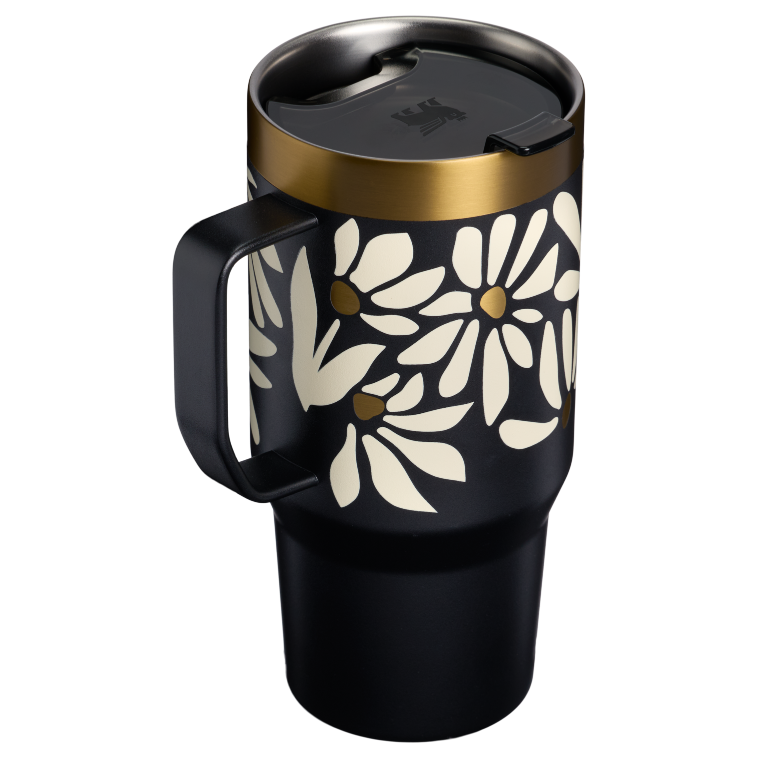 Stanley 1913 Everyday Suburban Mug 24 OZ Wild Blooms in Wild Blooms | Back View