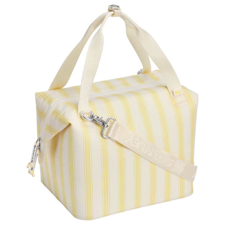 Stanley 1913 All Day Julienne Mini Cooler 7.4 QT Picnic Collection in Cream Picnic Stripe | View 2