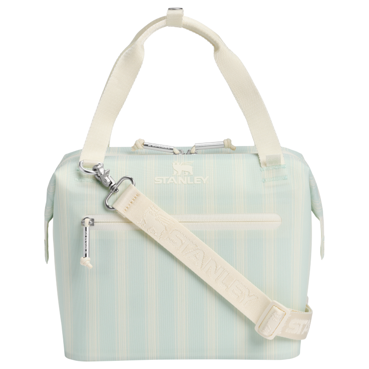 Stanley 1913 All Day Julienne Mini Cooler 7.4 QT Picnic Collection in Mist Picnic Stripe | View 1