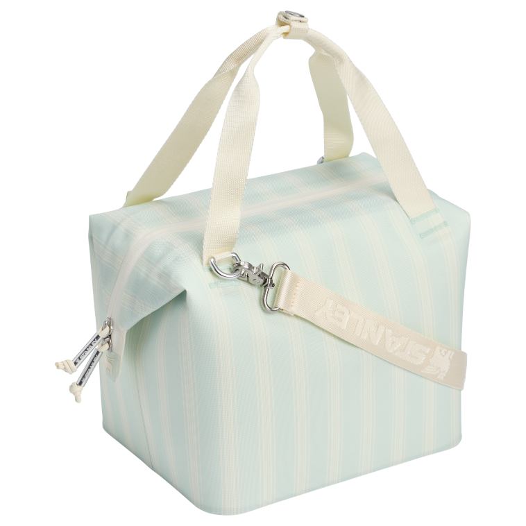 Stanley 1913 All Day Julienne Mini Cooler 7.4 QT Picnic Collection in Mist Picnic Stripe | View 2
