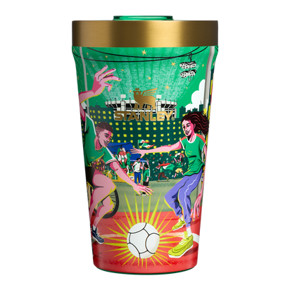 Stanley 1913 The Everyday Tumbler 16 OZ Fútbol Artist Collection Mexico in Mexico | Front View