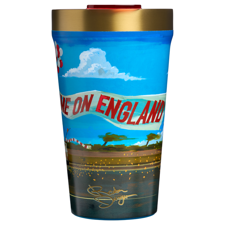 Stanley 1913 The Everyday Tumbler 16 OZ Fútbol Artist Collection England in England | Back View