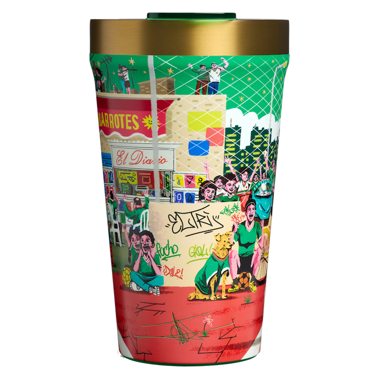 Stanley 1913 The Everyday Tumbler 16 OZ Fútbol Artist Collection Mexico in Mexico | Back View