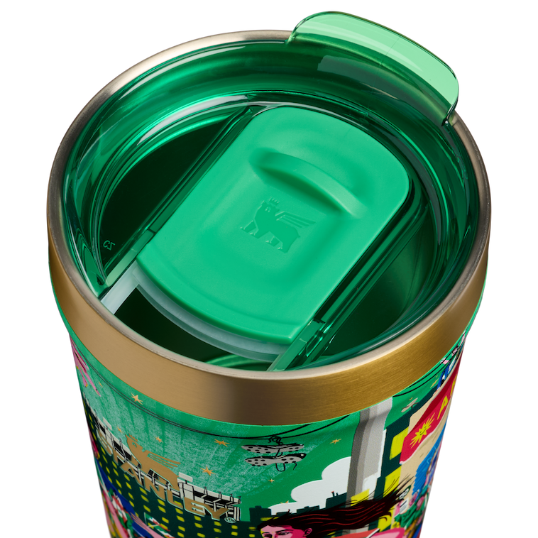 Stanley 1913 The Everyday Tumbler 16 OZ Fútbol Artist Collection Mexico in Mexico | Lid Detailed View