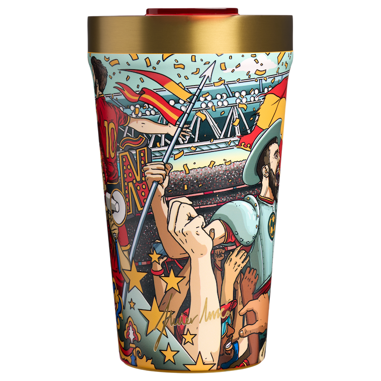 Stanley 1913 The Everyday Tumbler 16 OZ Fútbol Artist Collection España in Spain | Back View