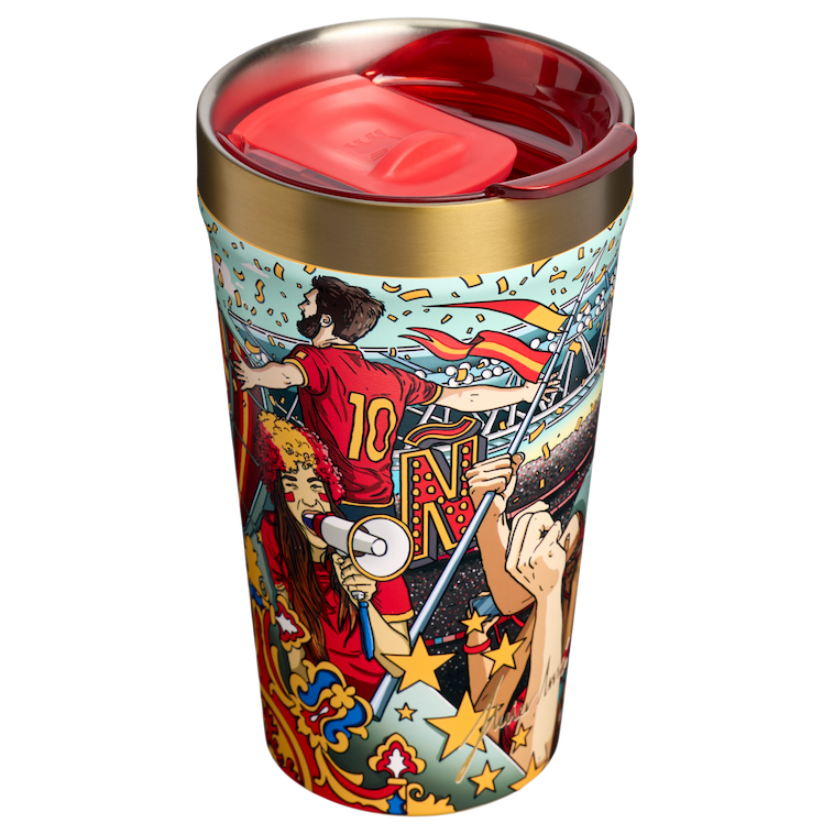 Stanley 1913 The Everyday Tumbler 16 OZ Fútbol Artist Collection España in Spain | Back View