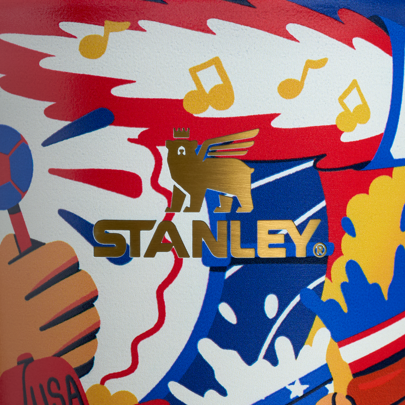 Stanley 1913 The Everyday Tumbler 16 OZ Fútbol Artist Collection USA in USA | Detailed View
