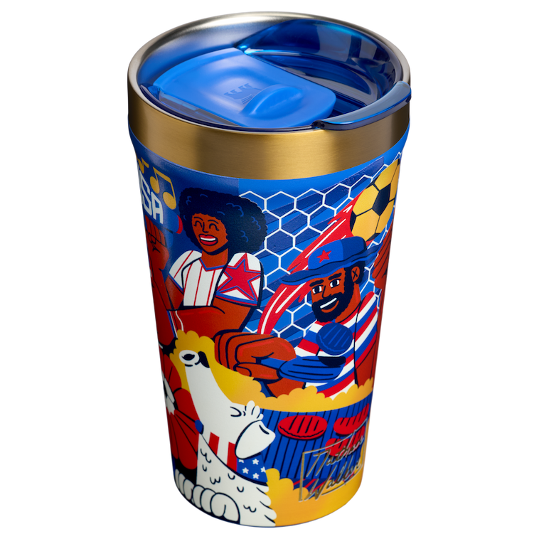Stanley 1913 The Everyday Tumbler 16 OZ Fútbol Artist Collection USA in USA | Back View