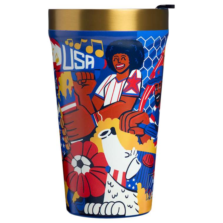 Stanley 1913 The Everyday Tumbler 16 OZ Fútbol Artist Collection USA in USA