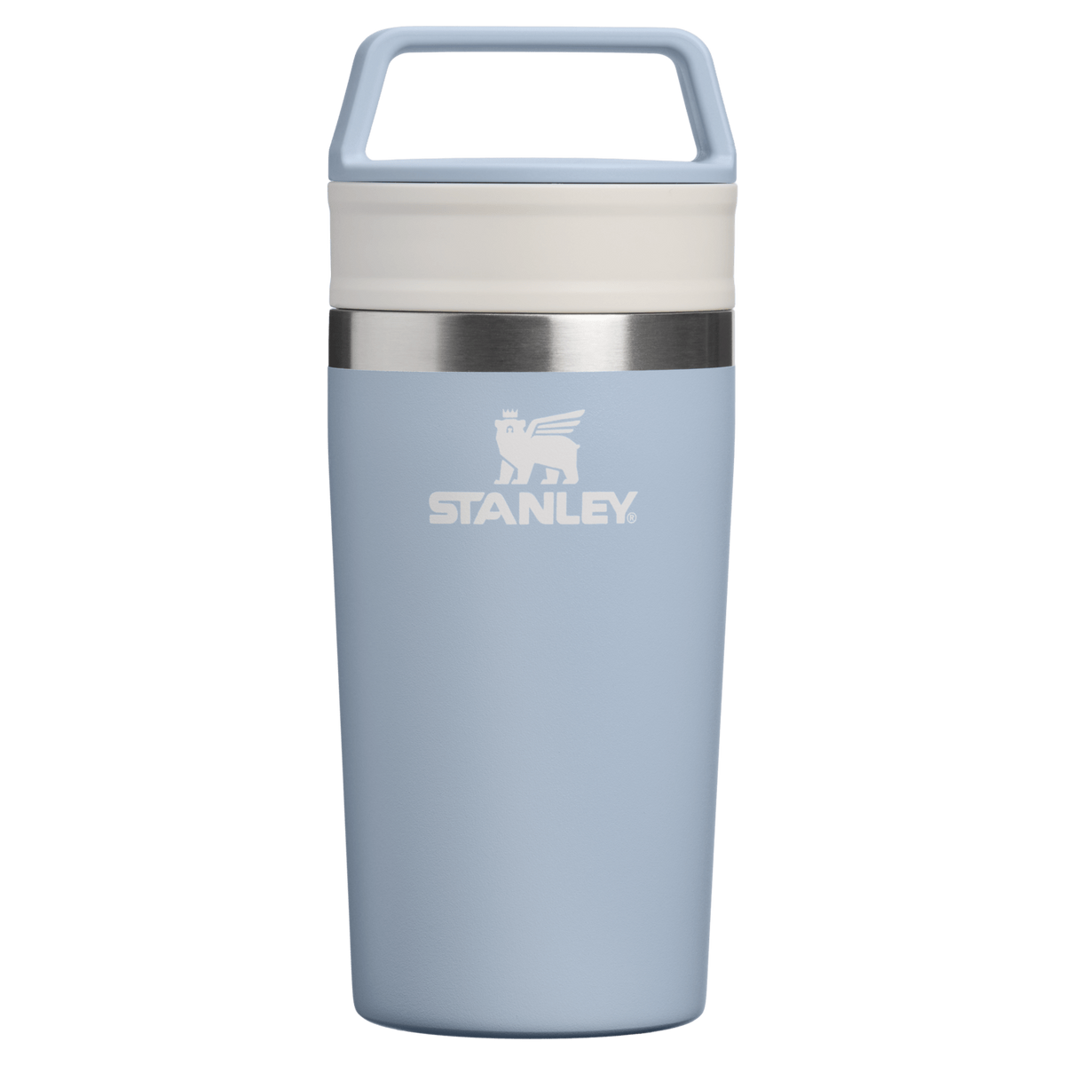 Stanley 1913 The Café-To-Go Travel Mug 12 OZ in Blue Dream Stone | Front View