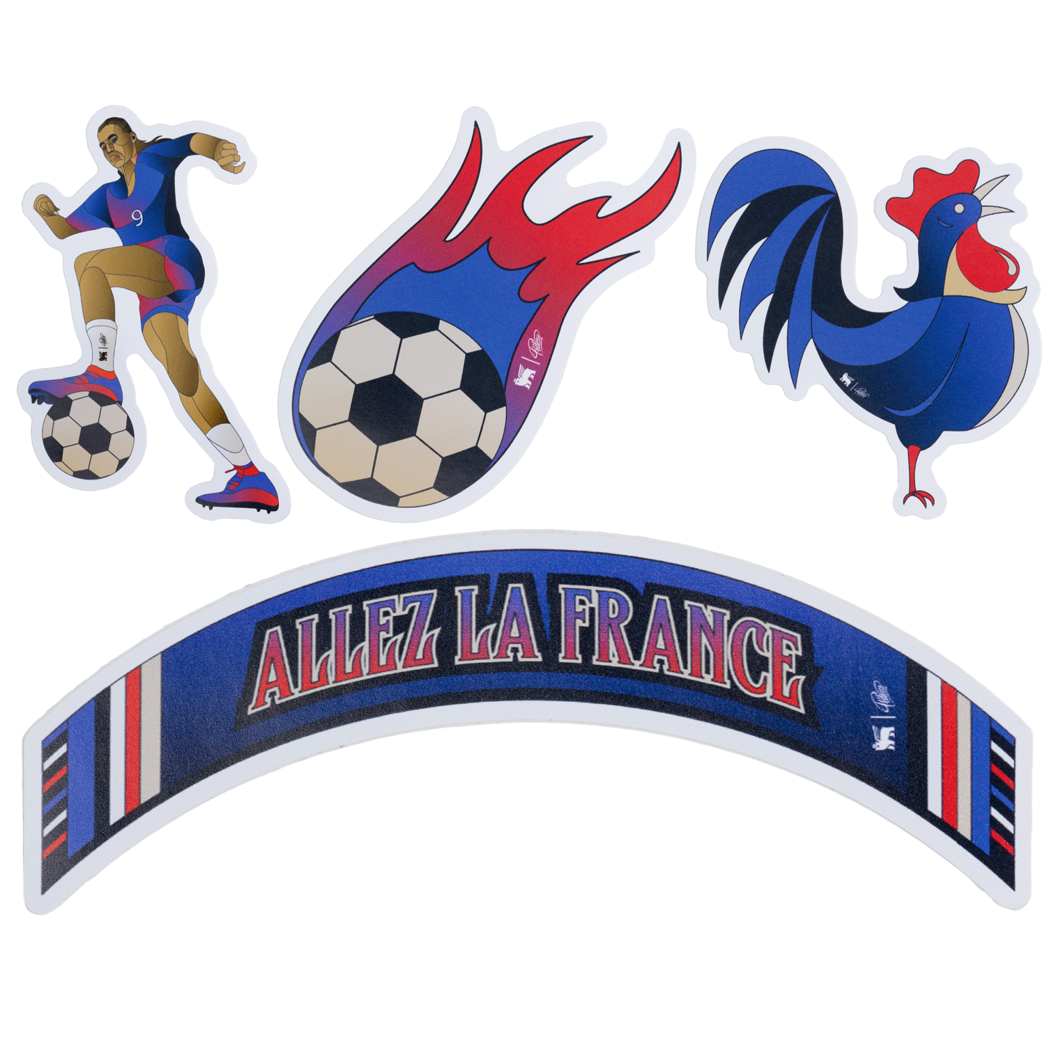 Stanley 1913 Stanley 1913 x France Country Collection Sticker Pack in Team Navy Red