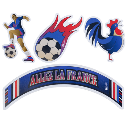 Stanley 1913 Stanley 1913 x France Country Collection Sticker Pack in Team Navy Red