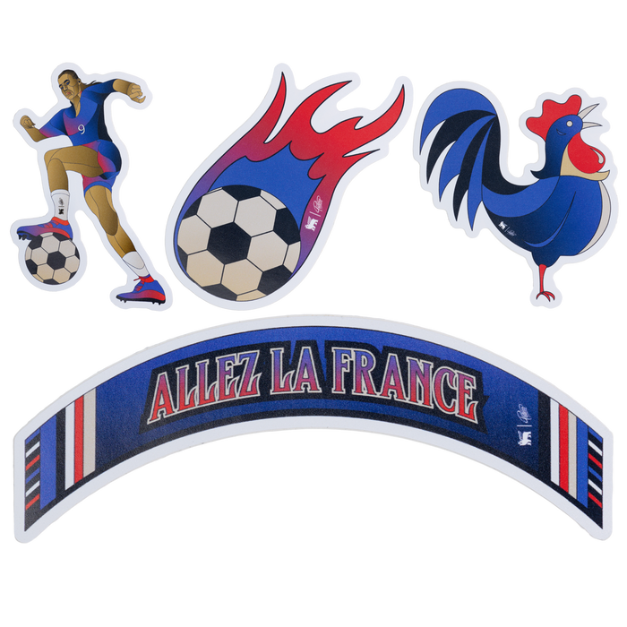 Stanley 1913 Stanley 1913 x France Country Collection Sticker Pack in Team Navy Red