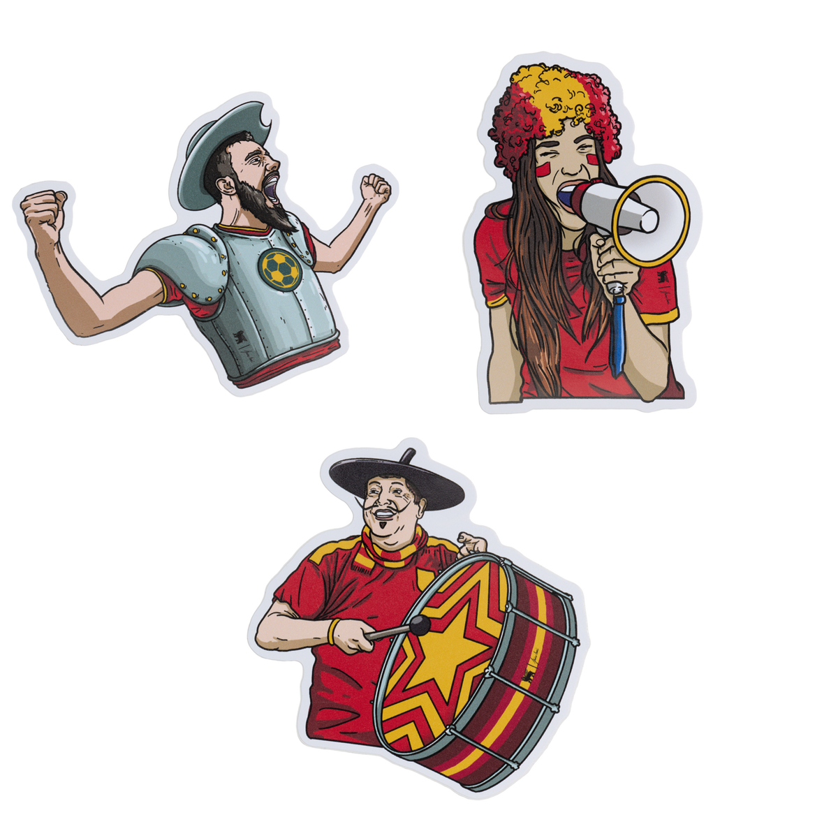 Stanley 1913 Stanley 1913 x Spain Country Collection Sticker Pack in Team Red Dark Blue