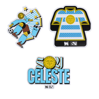 Stanley 1913 Stanley 1913 x Uruguay Country Collection Sticker Pack in Team Light Blue White