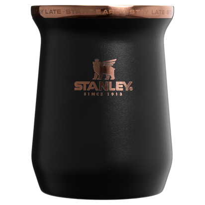 Stanley 1913 Messi x Stanley 1913 Mate Mug in Messi GOAT Black | Front View